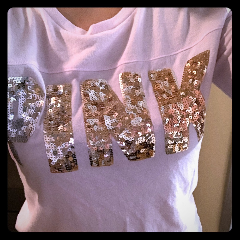 PINK crew neck